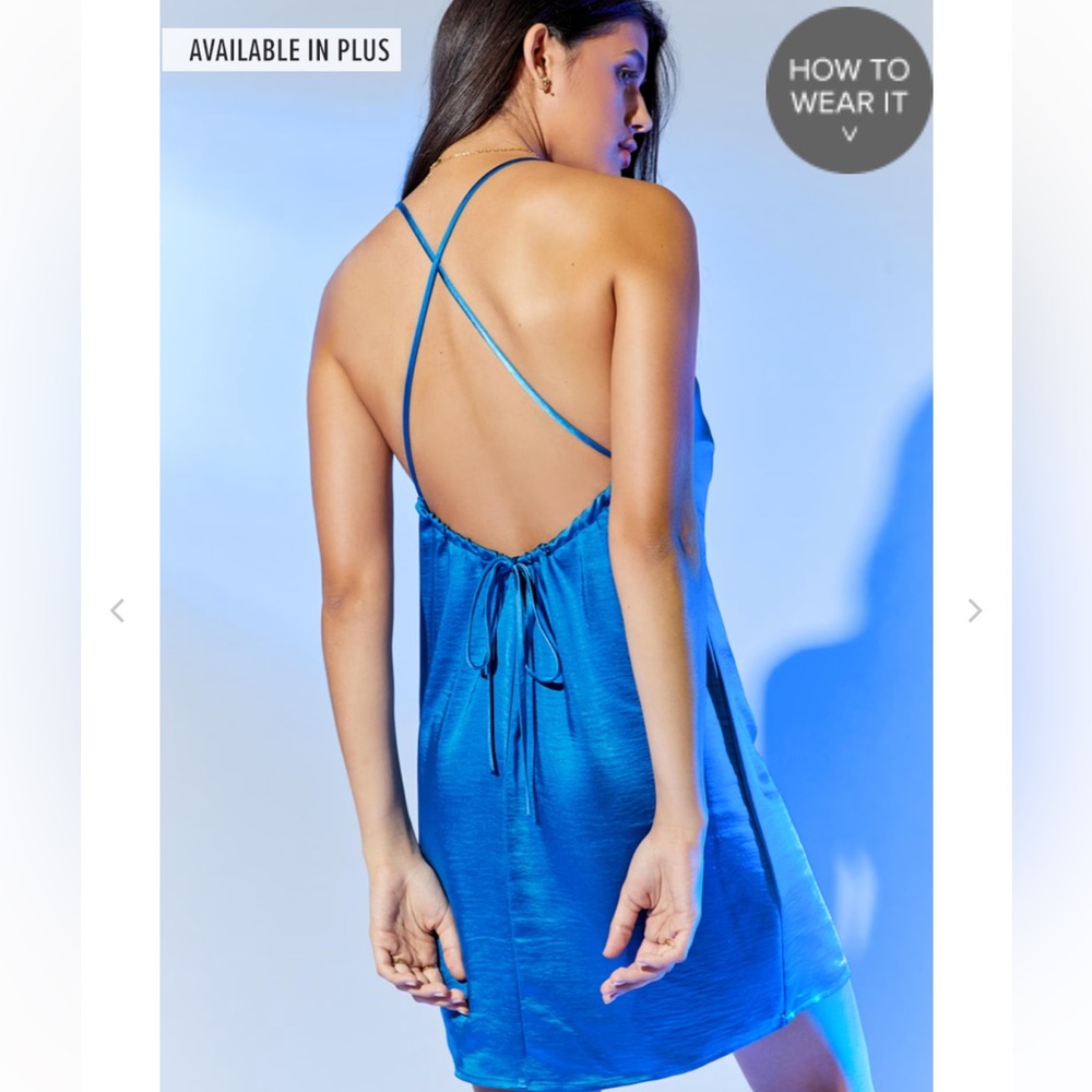 NWT Francesca’s Kenzie Slip Mini Dress - Picture 4 of 8